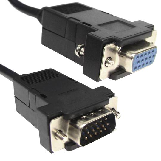 1,0 m VGA-kabel (HD15-M / H)