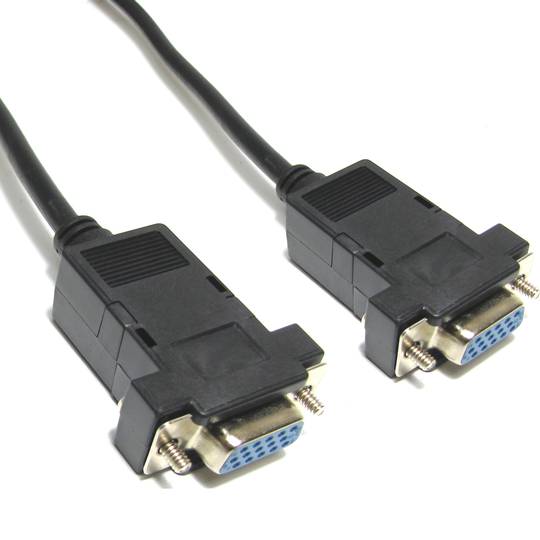 0,5 m VGA-kabel (HD15-H / H)