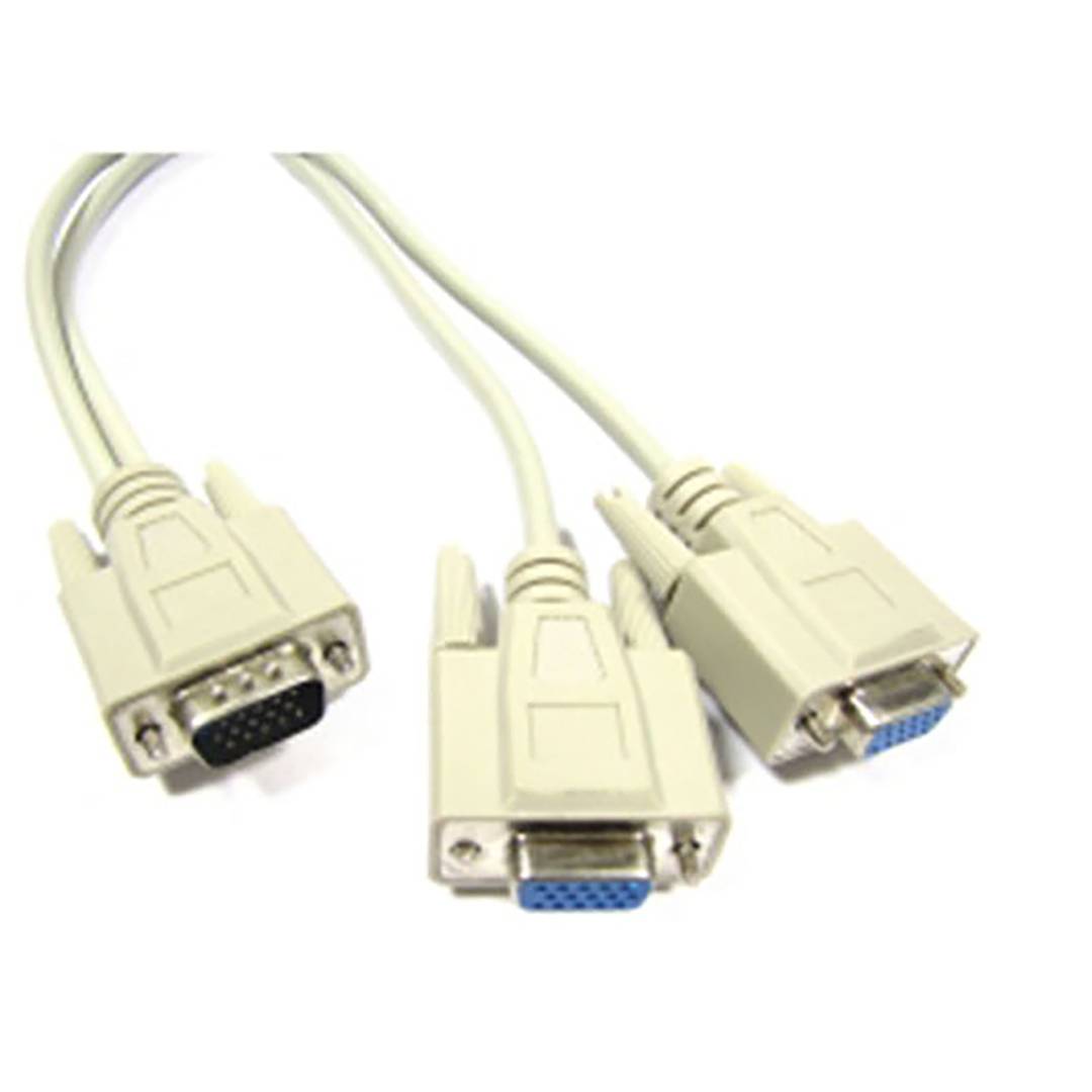 Passivo replicatore tipo di cavo VGA Y 1 a 2 VGA 1m