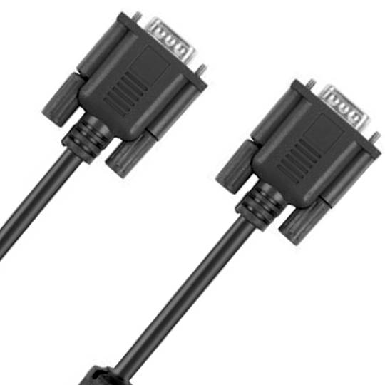 Lanberg CA-VGAC-10CC-0018-B Czarny 1,8m męski na męski kabel VGA
