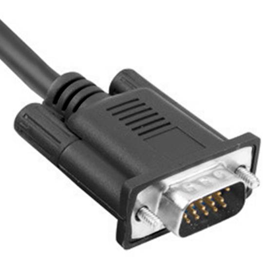 Lanberg CA-VGAC-10CC-0018-B Czarny 1,8m męski na męski kabel VGA