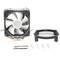 Ventilador EverCool HPR-9525EA CPU AMD-K8 AM2 AM3 FM1 FM2 y Intel LGA 1155 1156 1150 1151 775