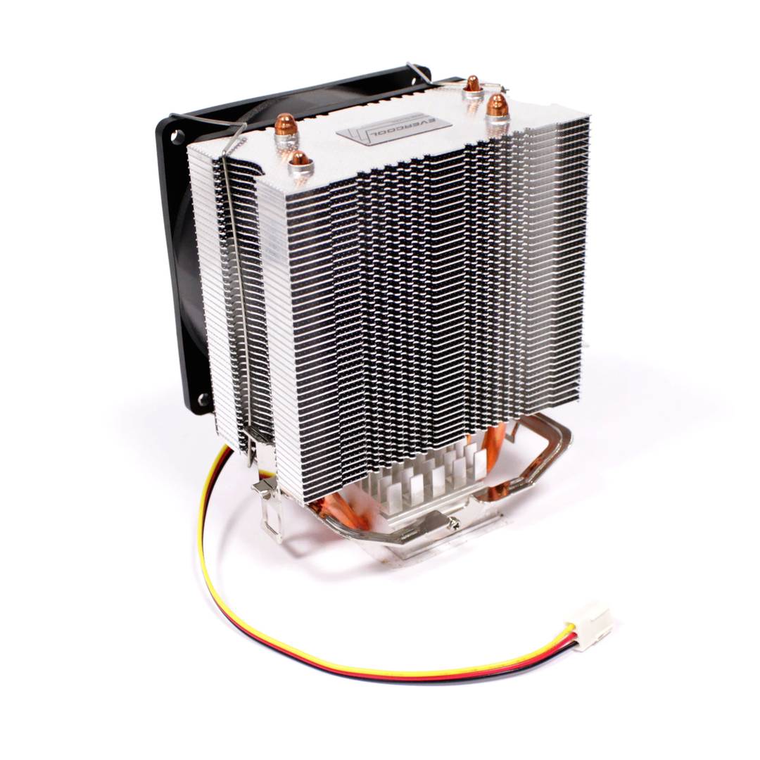 Ventilador EverCool HPR-9525EA CPU AMD-K8 AM2 AM3 FM1 FM2 y Intel LGA 1155 1156 1150 1151 775