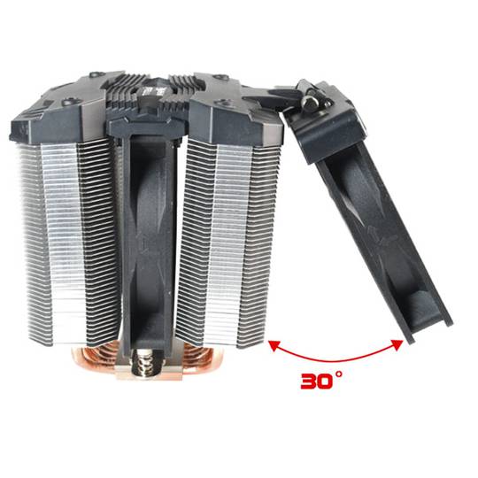 Shark Silent CPU-Kühler Intel LGA775 Evercool 1156 1155 1150 1151 2011 AMD AM2 AM2 + AM3 FM1