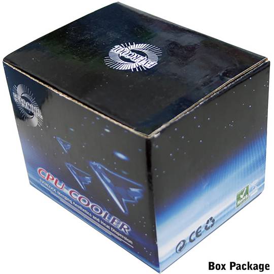 Evercool Ventilateur CPU PT08 (LGA775/P4/PD) PWM