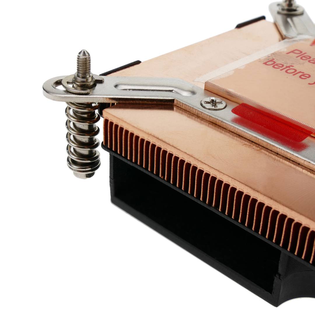 CPU fan di zoccolo 1U piatto LGA 1156 1155 1150 1151 Intel