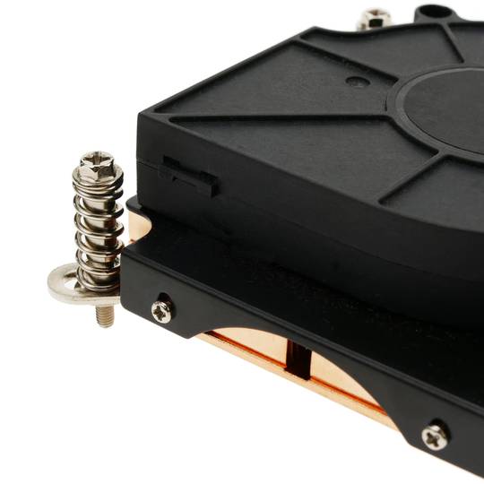 CPU fan di zoccolo 1U piatto LGA 1156 1155 1150 1151 Intel