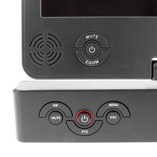 Cyfrowy rejestrator wideo DVR 4CH H.264 HDMI CBVS D1 z 10-calowym ekranem LCD