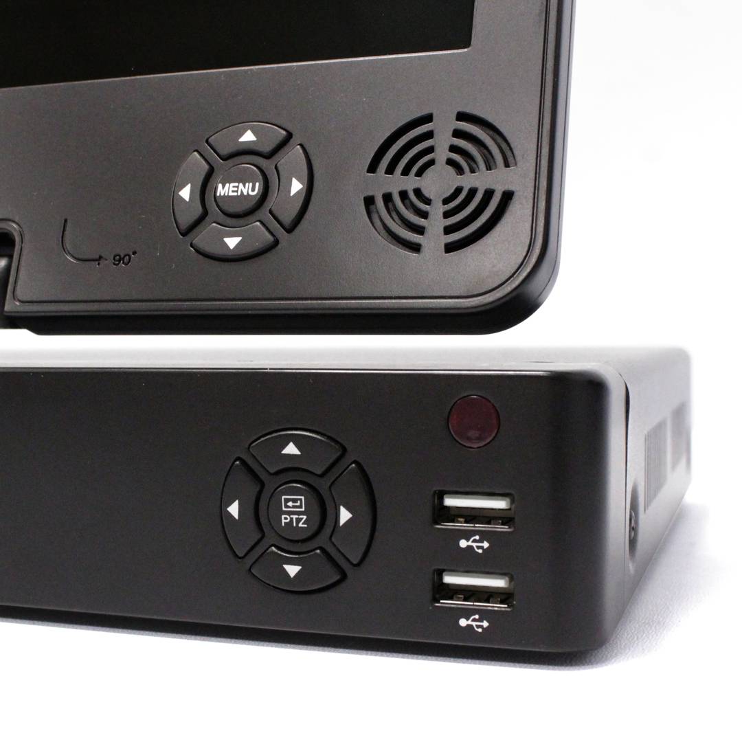 DVR Digital Video Recorder 8CH H.264 VGA CBVS D1 amb pantalla LCD 10