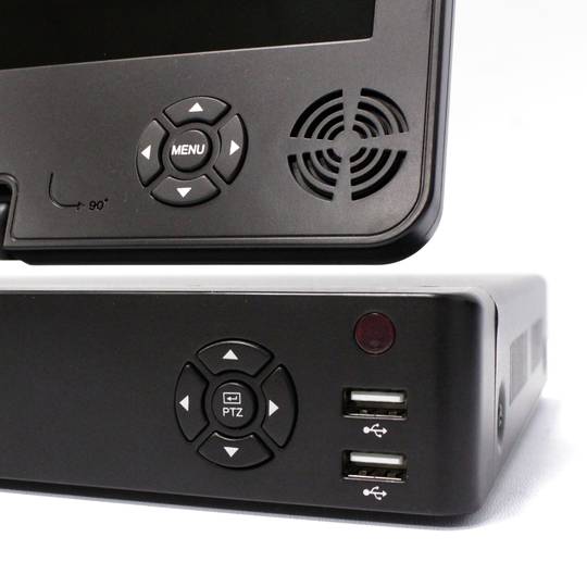 DVR Digital Video Recorder 8CH H.264 VGA CBVS D1 amb pantalla LCD 10