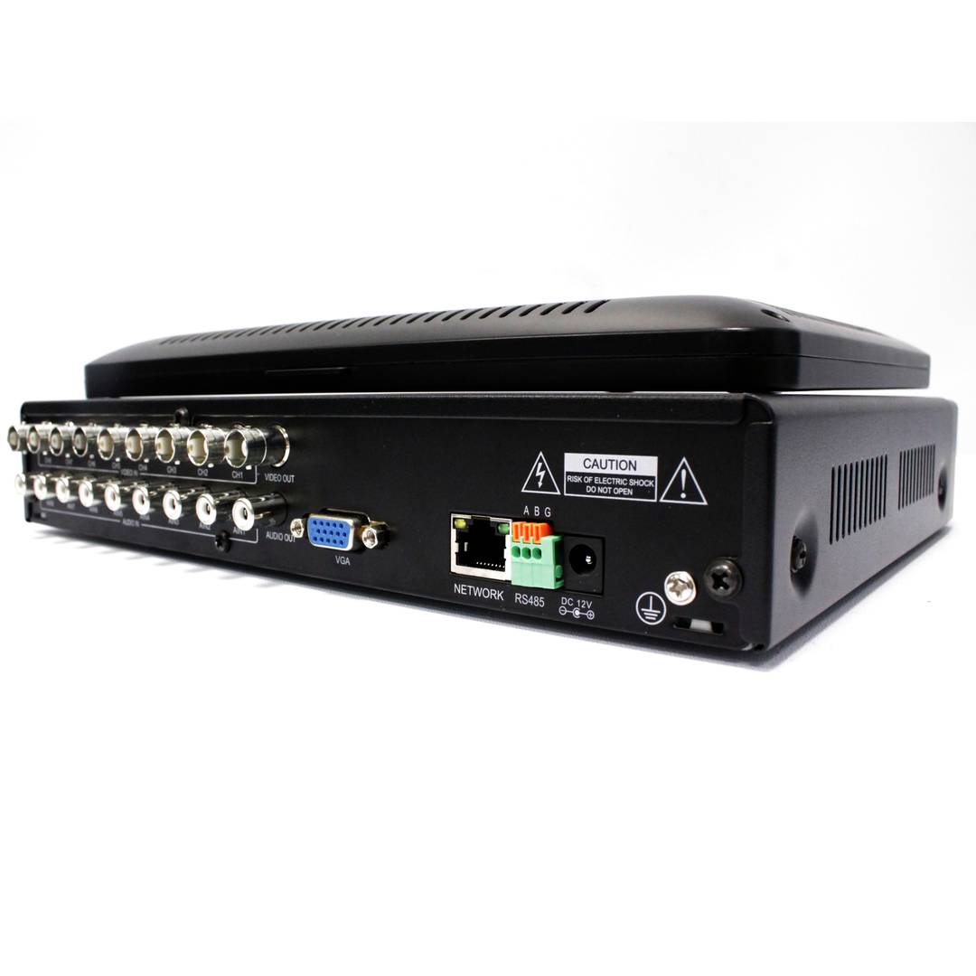 DVR Digital Video Recorder 8CH H.264 VGA CBVS D1 amb pantalla LCD 10