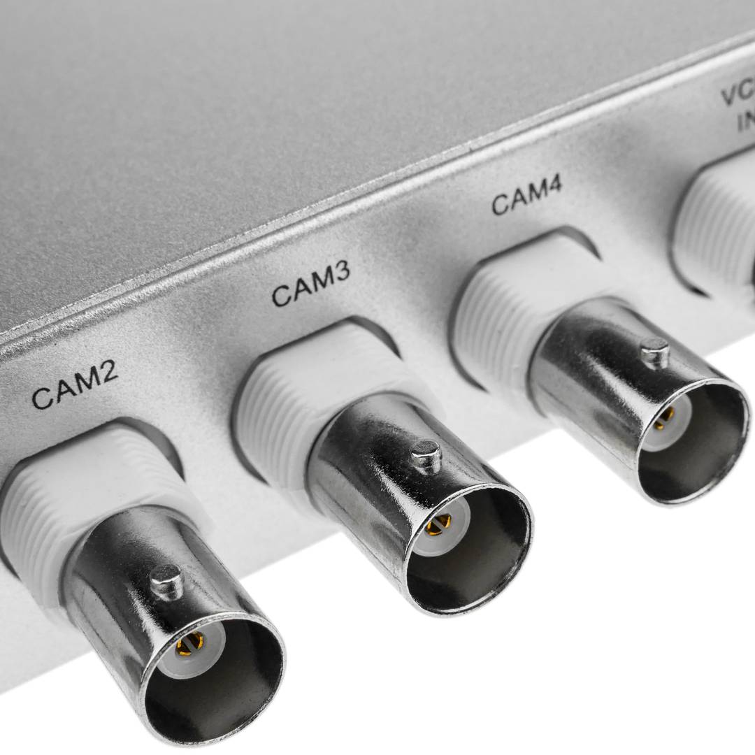 Sistema Quad 4 canali CCTV Video - Cablematic