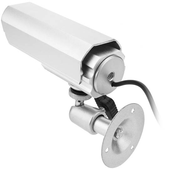 CMOS video camera with adjustable gray exterior base