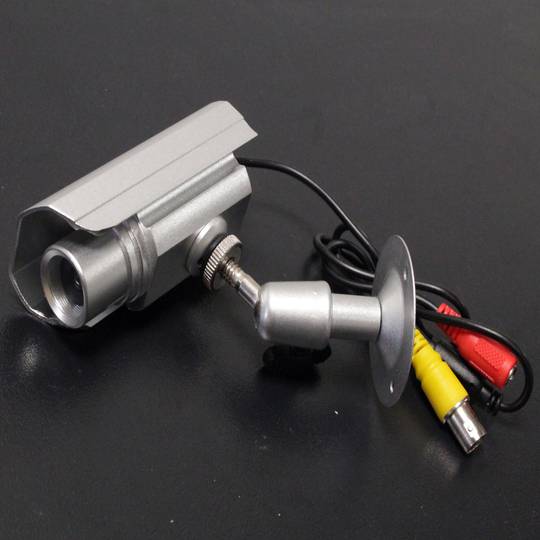 CMOS video camera with adjustable gray exterior base