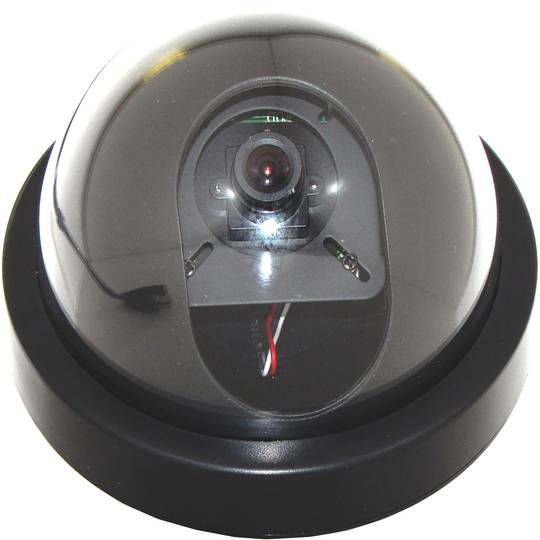 Duża kamera kopułkowa CCD z tworzywa sztucznego (wewnętrzna)