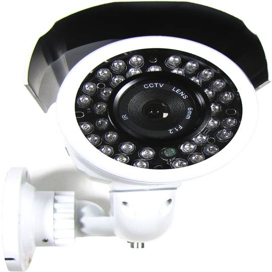 Professional CCTV Camera Support mural (36xIR-LED 6.0mm) gris