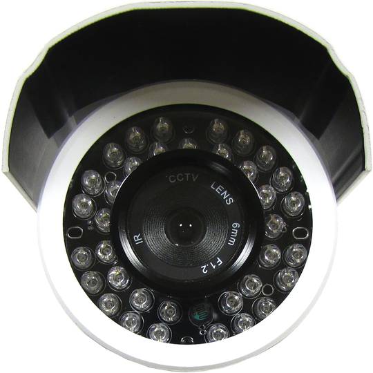Professional CCTV Camera Support mural (36xIR-LED 6.0mm) gris