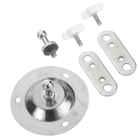 CCTV Kamerahalterung aus 85 mm dunklem Aluminium