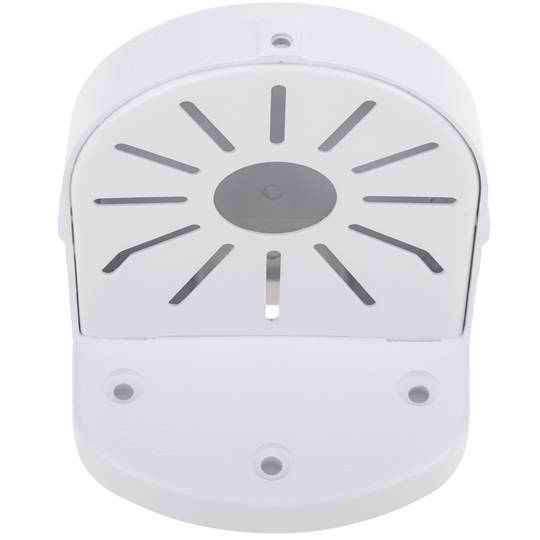 Białe wsparcie dla kamery CCTV