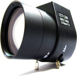 Elektronische Vario-Objektiv 5,0 mm bis 50,0 mm und F1 6