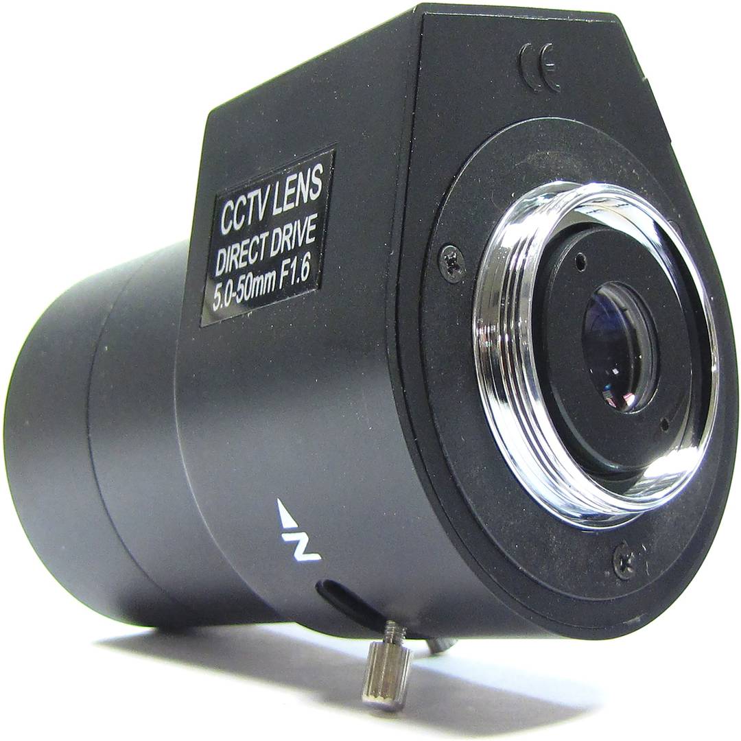 E varifocale 5,0 millimetri a 50,0 mm e F1 6