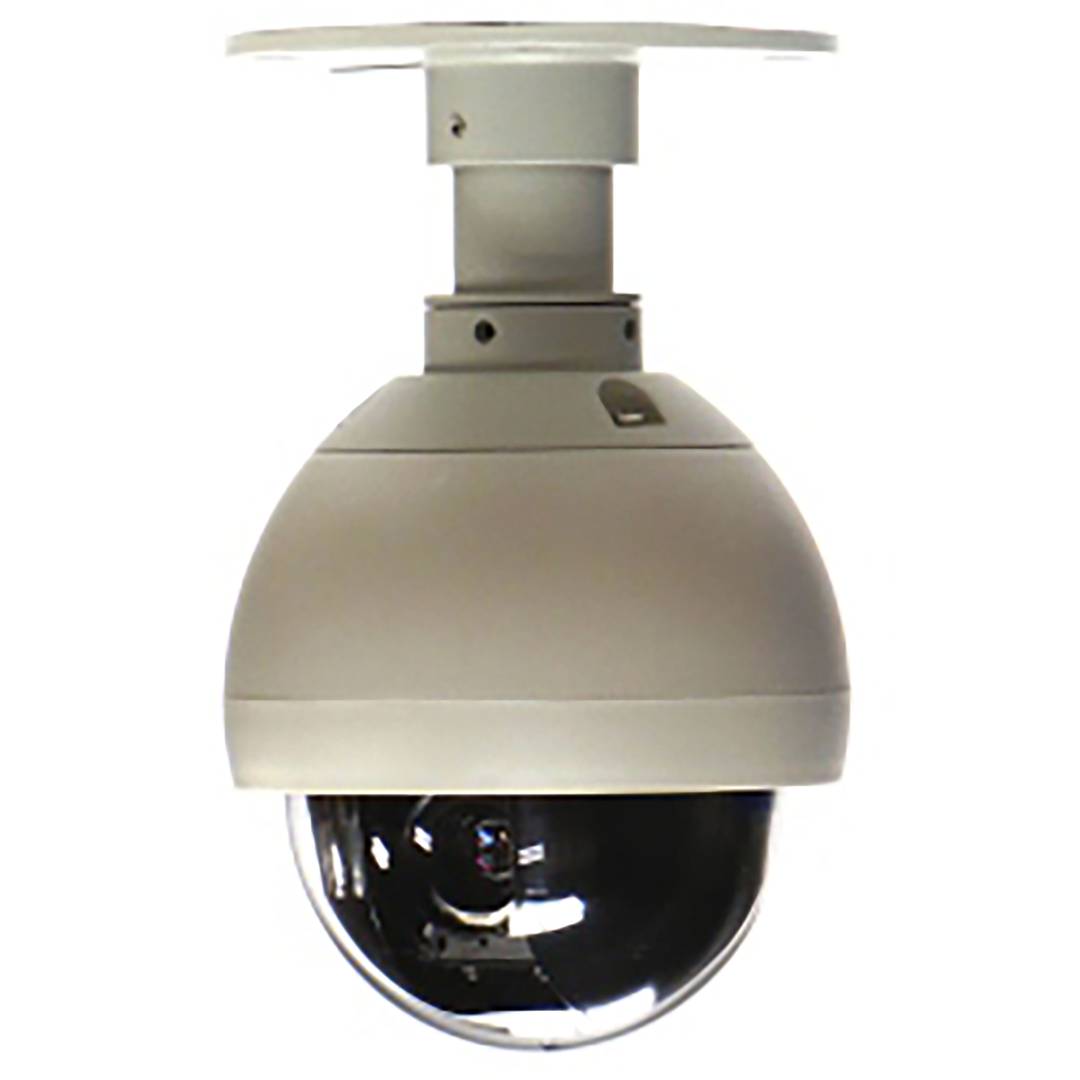CCD dome camera with PTZ control (Hitachi 10X Zoom 540TVL Interior)