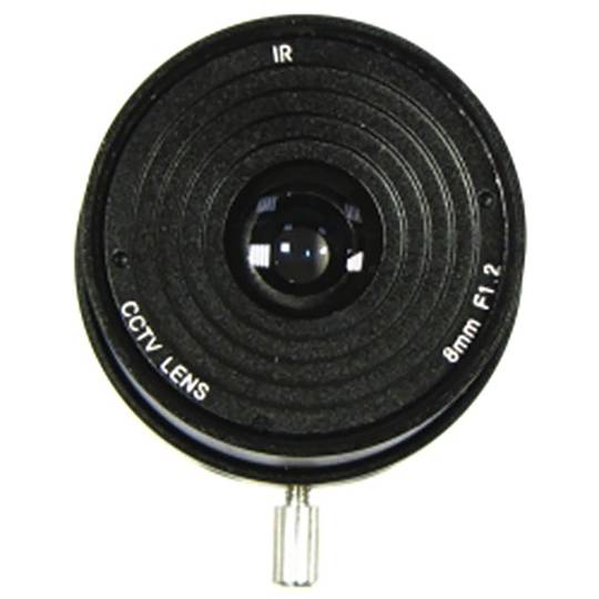 Fixed Lens CCTV Camera and 8.0 mm F1.2