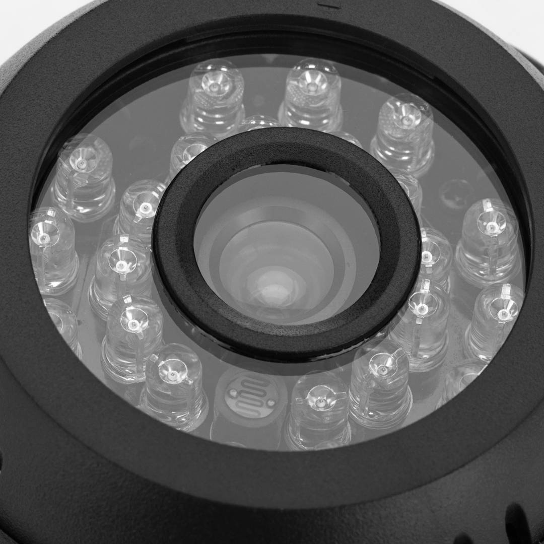 Cámara Vigilancia para coches HD con 12 LED infrarrojos en