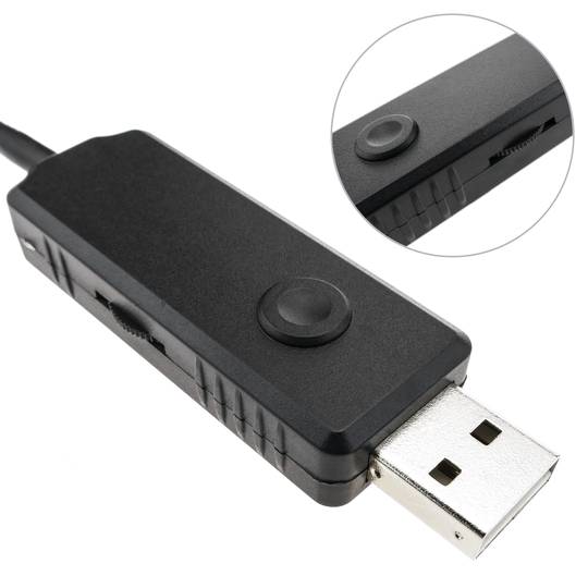 Camara USB periscopio endoscopio 640x480 7m