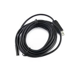 Camera USB boroscópio endoscópio 640x480 7 mm de diâmetro 5m