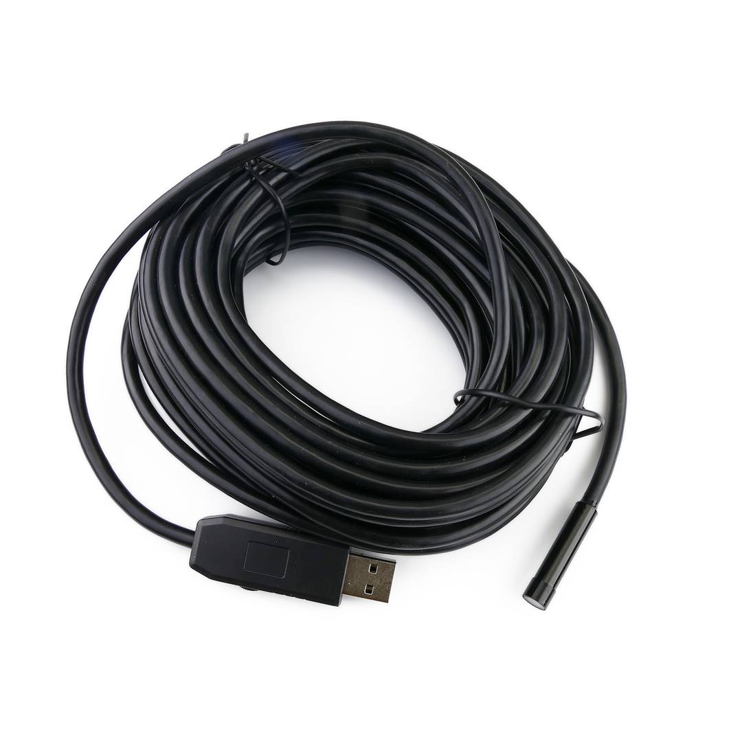 Camera USB periscopio endoscopio 640x480 7 mm di diametro 10m
