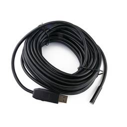 Camera USB boroscópio endoscópio 640x480 7 mm de diâmetro 10m