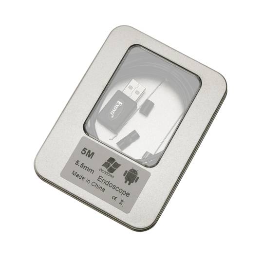 Kamera USB boroskop endoskop IP66 USB 640x480 5m elastyczny Android OTG Windows