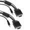 Super VGA cavo con jack audio da 3,5 mm maschio connettore 5 m