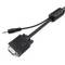 Super VGA cable with audio jack of 3.5 mm male male 30 meters