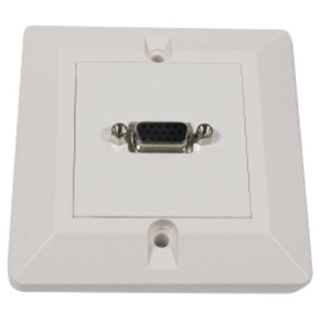 Caja pared canaleta 80x80 1 VGA tipo B