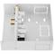 Boîtier de connectivité multimédia pour mur ou table HDMI, 2xUSB, 2xRJ45 Cat.6, VGA, Jack 3,5mm et RCA
