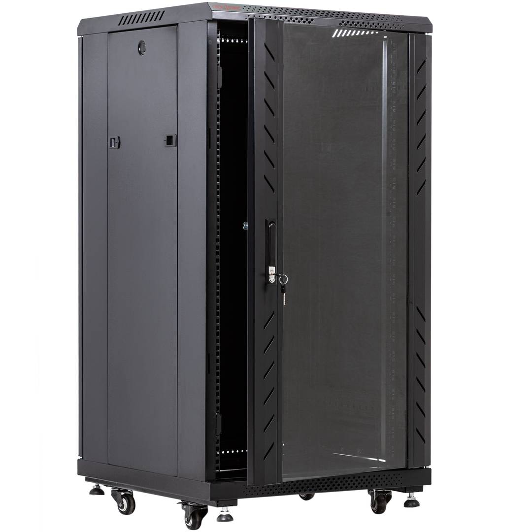 Armário rack de pavimento 19