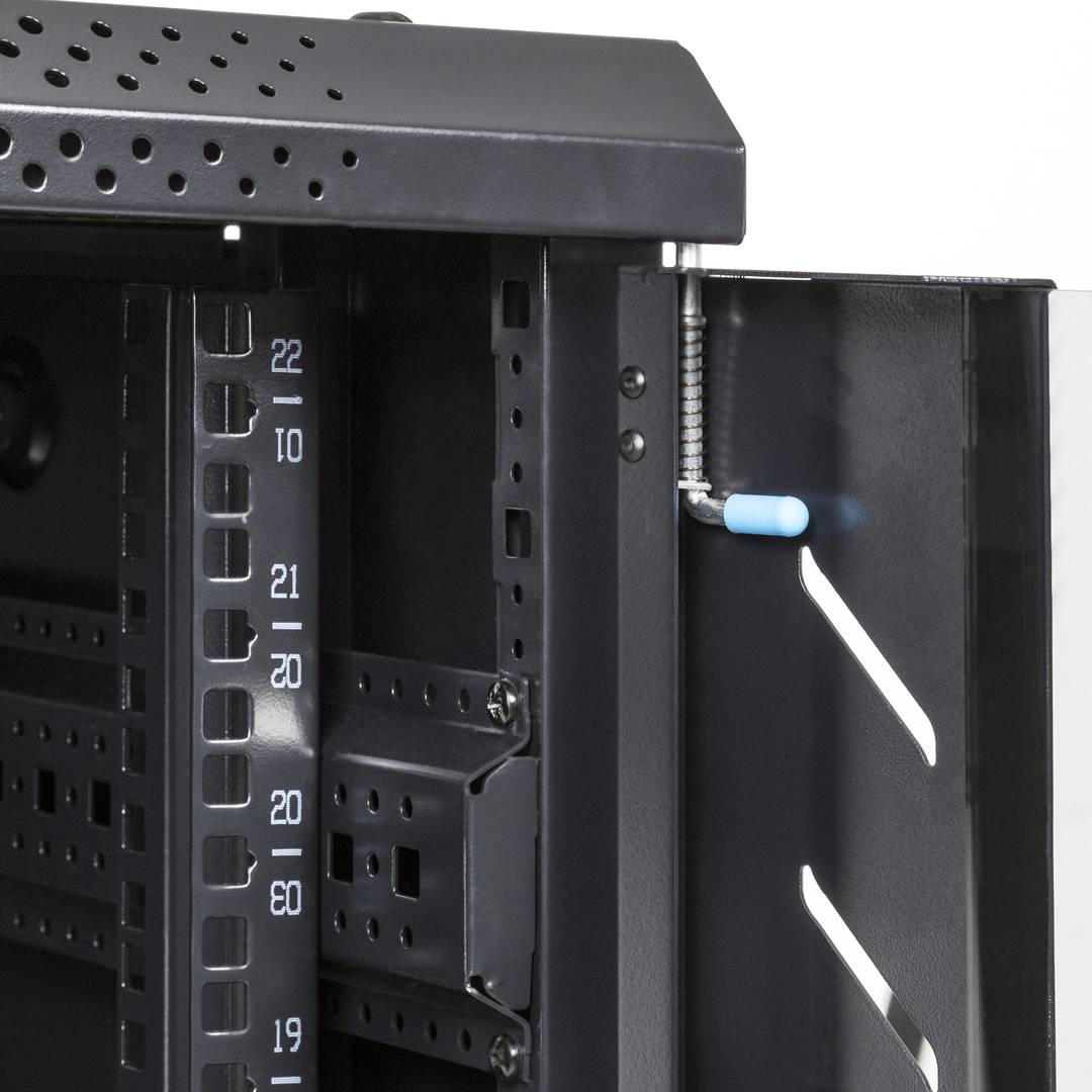 Armário rack de pavimento 19