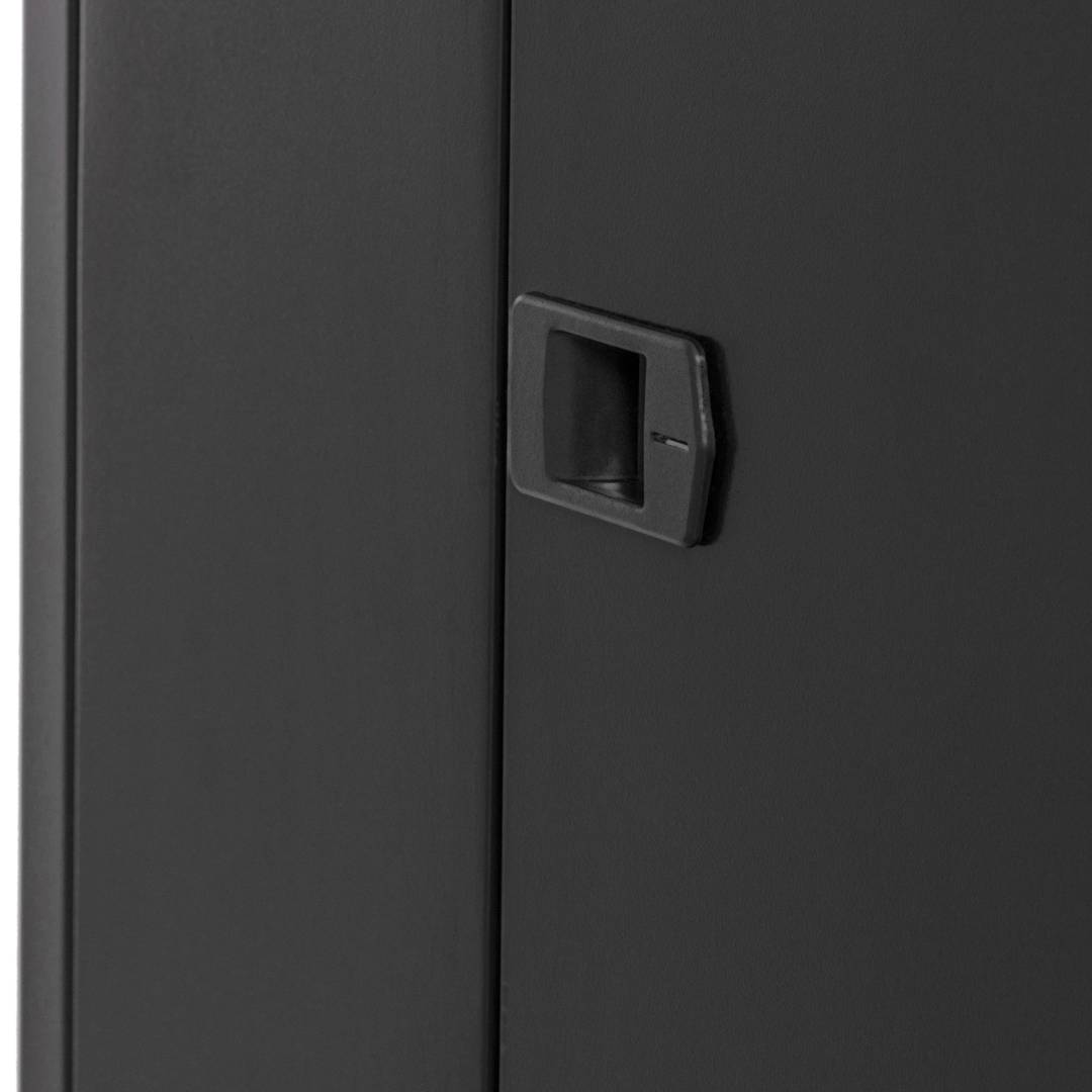 Server rack cabinet 19 inch 32U 800x800x1610mm floor standing MobiRack GO assembled