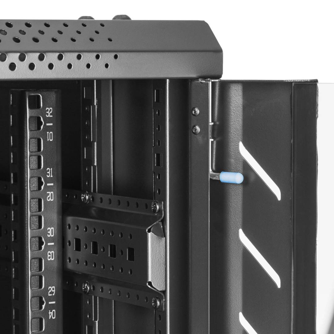 Serverschrank 19'' rack 32HE 800x1000x1610mm MobiRack GO montiert
