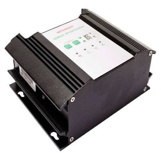 Controlador solar i eòlic híbrid de 400W 24V amb visor LED
