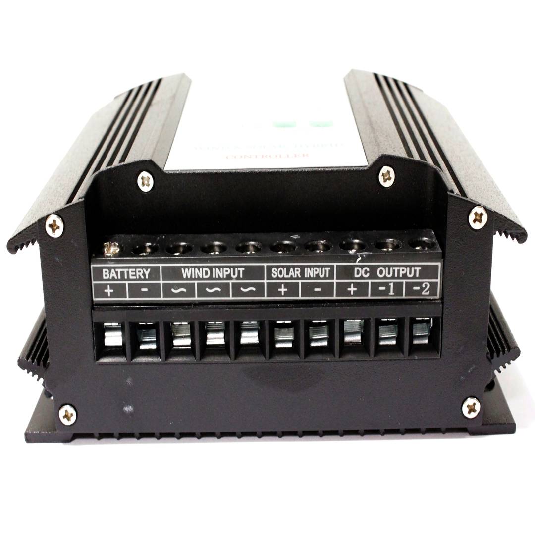 Controlador solar i eòlic híbrid de 400W 24V amb visor LED