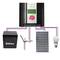 Controlador solar y eólico híbrido de 400W 24V con visor LCD