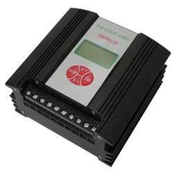 Hybrydowy kontroler wiatru i słońca 600W 24V z wyświetlaczem LCD