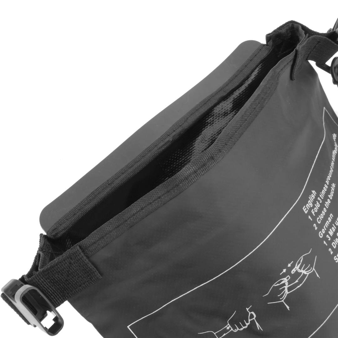Waterproof bag 10L. Dry bag for boating canoeing swimming skiing snowboarding camping nautical