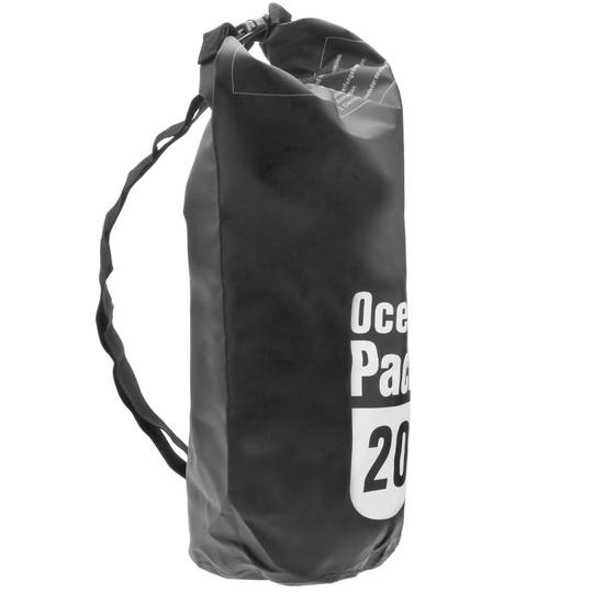 Saco impermeável 20L. Mochila de água para caiaque náutico canoagem pesca camping