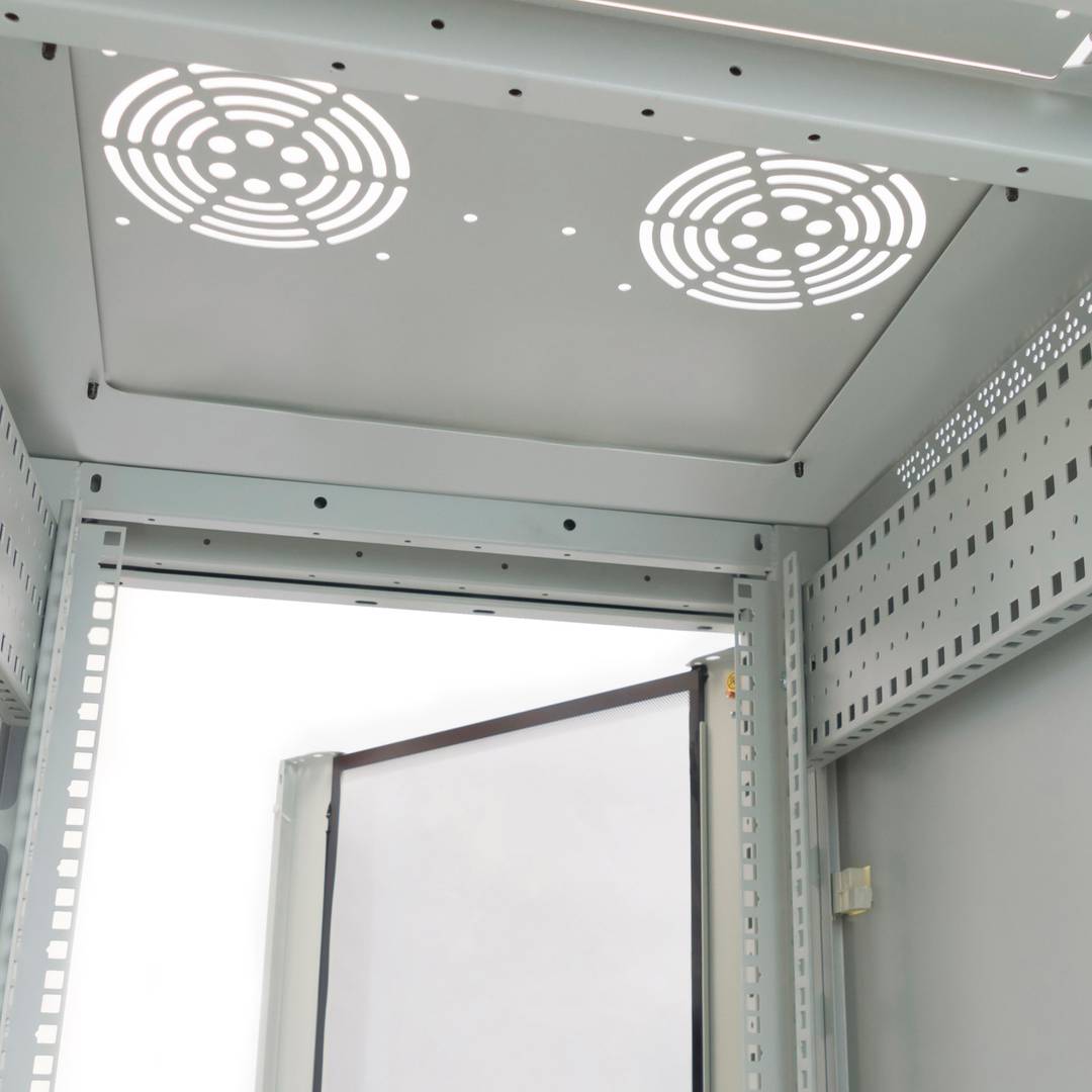 Armari rack 19'' de peu 20U 600x600x1000mm blanc MobiRack GO de RackMatic