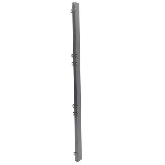 Bancada para sala de espera con sillas ergonómicas negras de 3 plazas