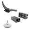Banco para sala de espera com 4 cadeiras ergonómicas preto